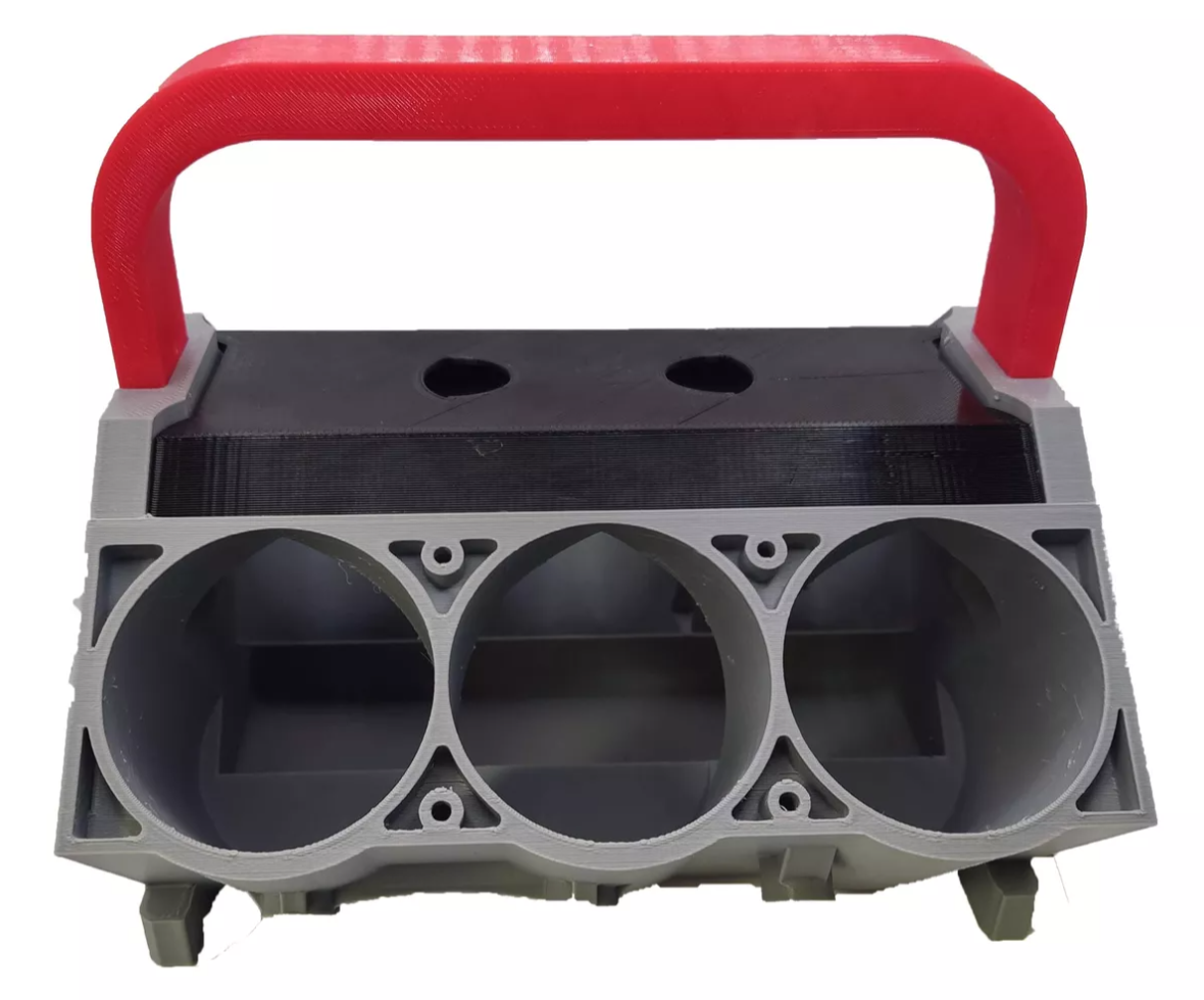 Hielera / Enfriador De Latas Forma De Motor V6