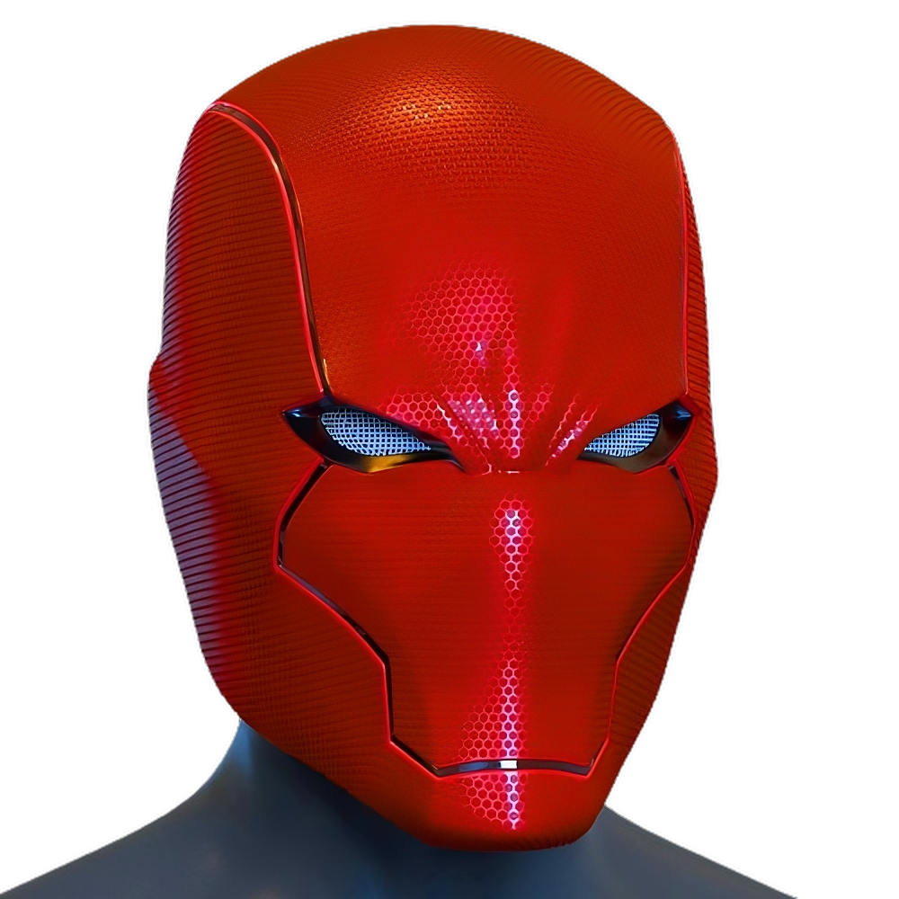Mascara Red Hood Magnética - Cosplay